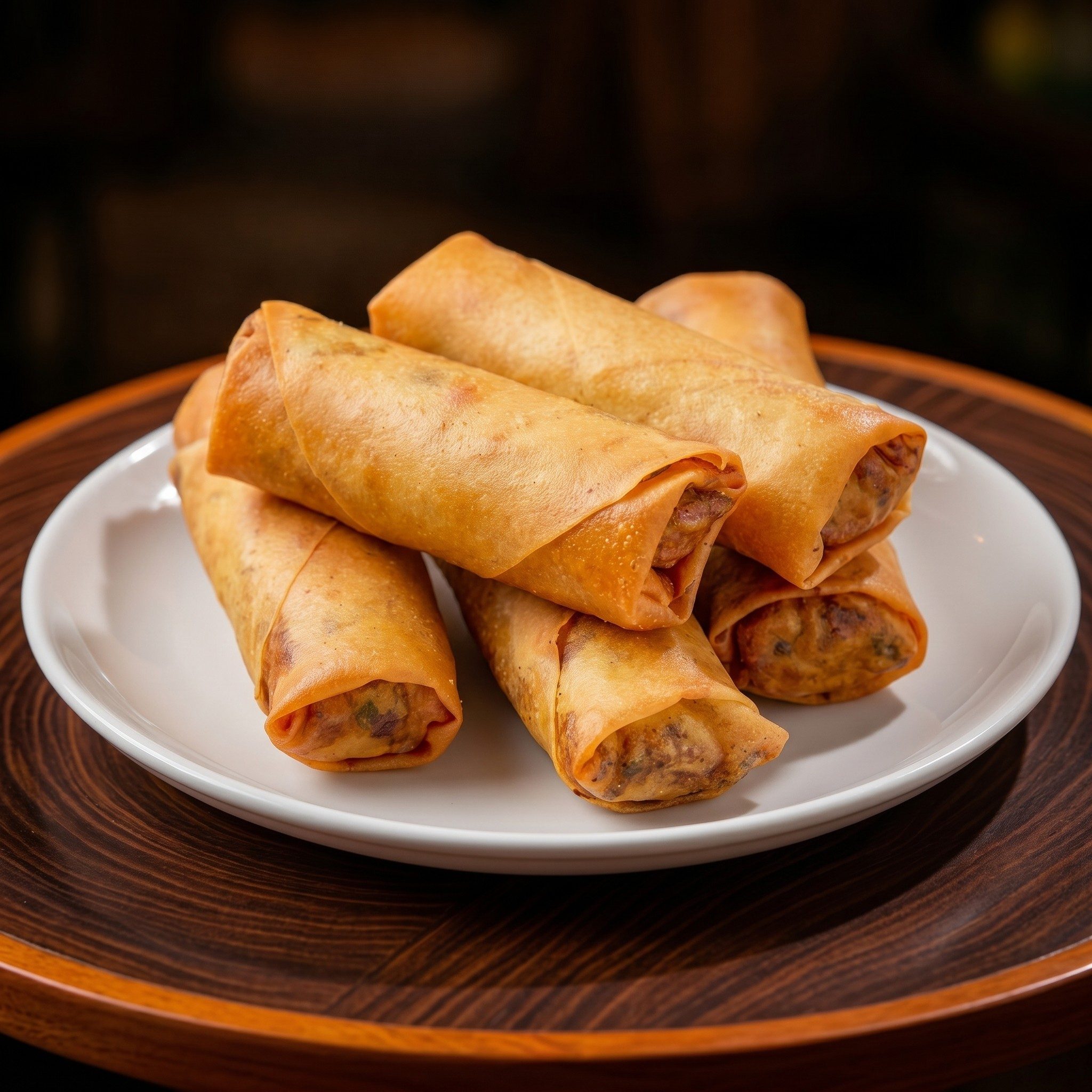 Veg Spring Rolls.