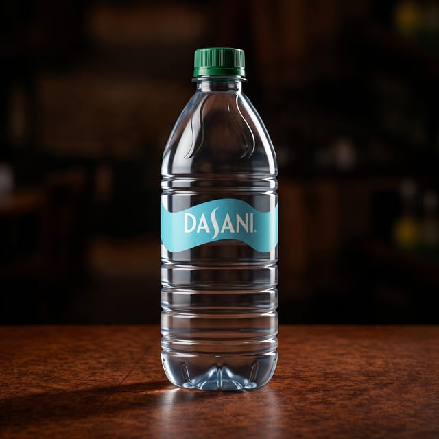 Dasani Water Bottle.