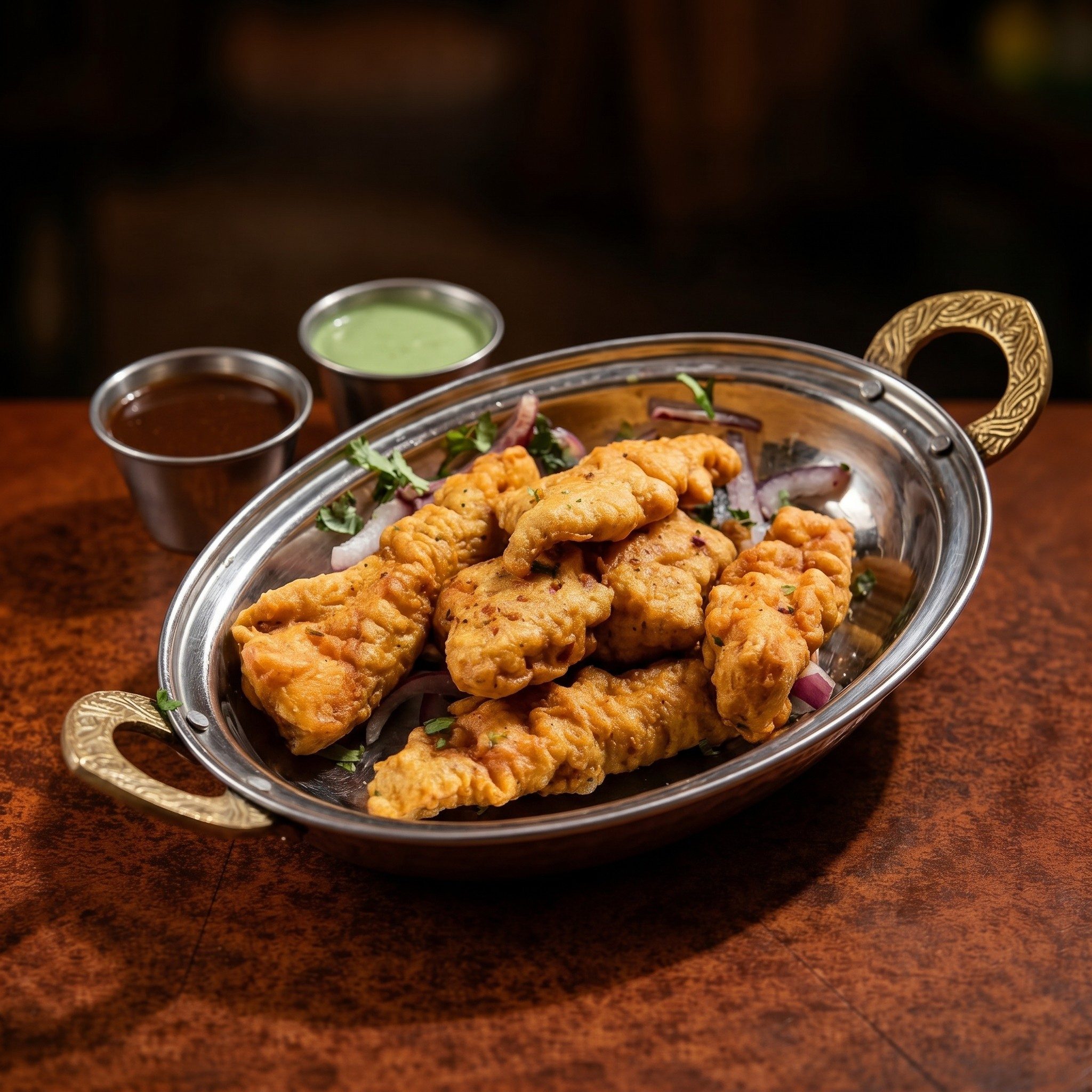 Fish Pakora.