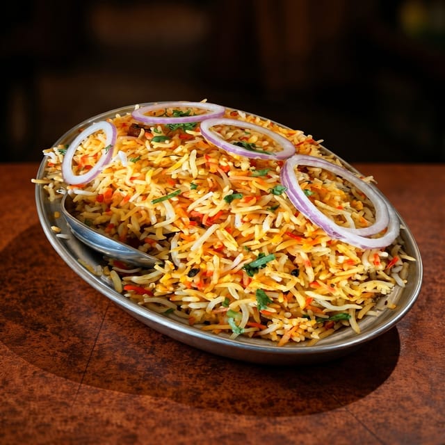 Lamb Biryani.