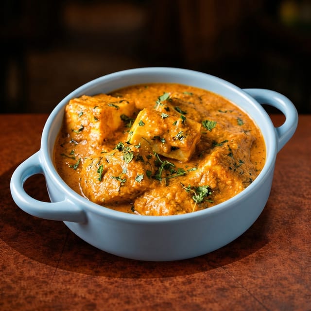 Paneer Tikka Masala.